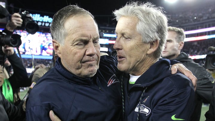 Pete Carroll and Bill Belichick