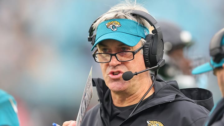 Doug Pederson with the Jacksonville Jaguars