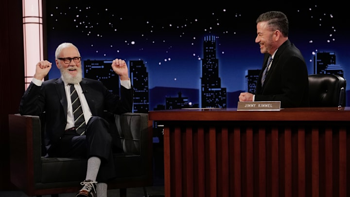 DAVID LETTERMAN, JIMMY KIMMEL
