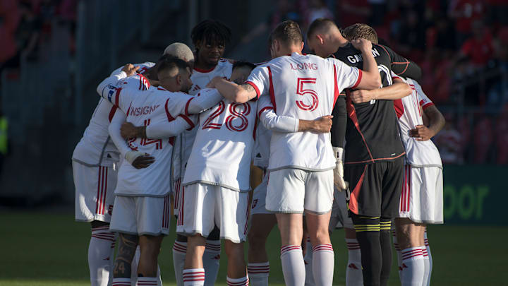 This is Toronto FC's Starting Eleven to Face Nashville in MLS.