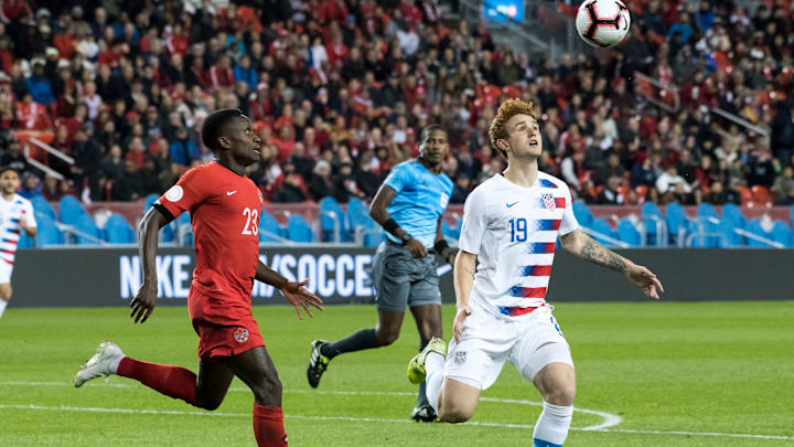 Josh Sargent and Richie Laryea should be familiar with each other after numerous encounters with their respective national teams.