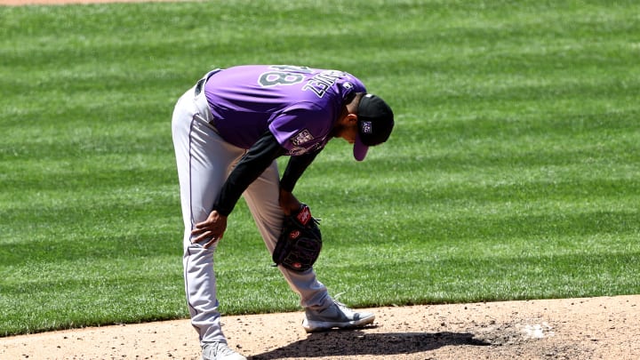 Colorado Rockies starter German Marquez.