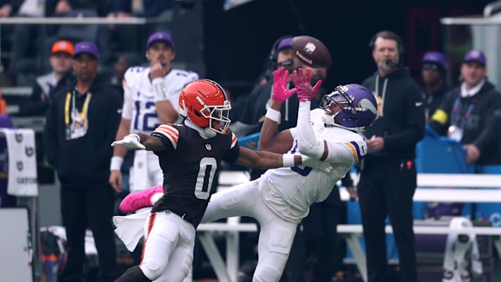 Greg Newsome: Minnesota Vikings v Cleveland Browns - NFL 2025