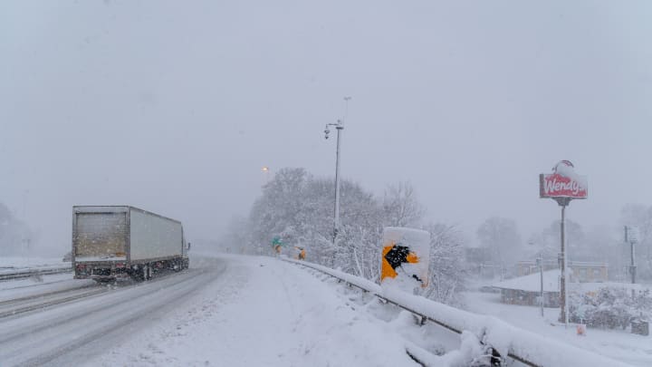 Massive winter storm in USA