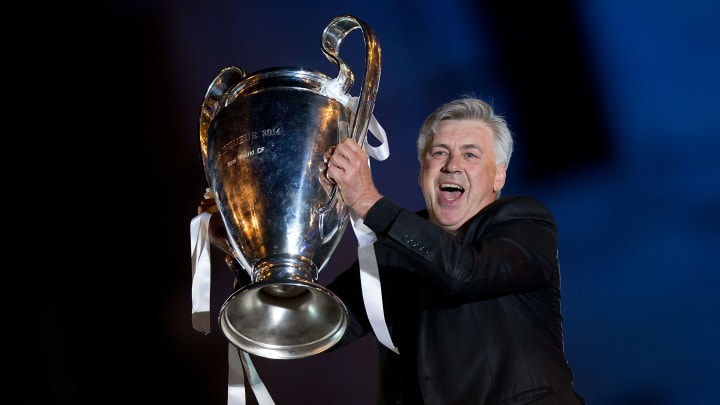 Carlo Ancelotti - vainqueur de la C1 avec le Real Madrid