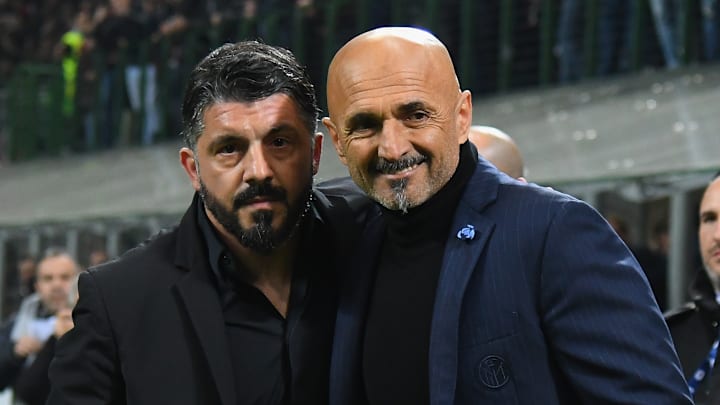 Gattuso e Spalletti Gattuso e Spalletti
