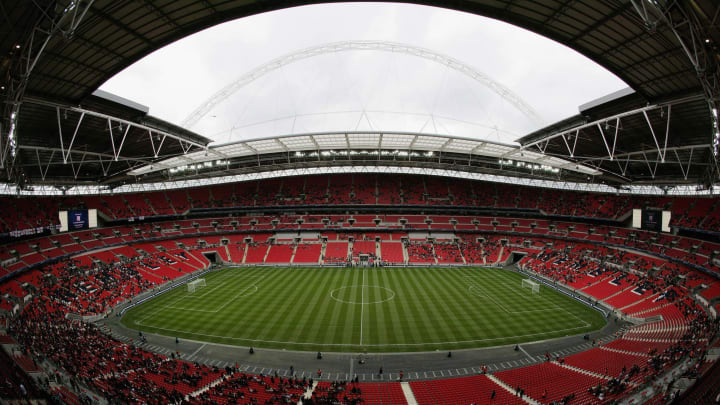 Interior do Estádio Wembley