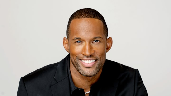Lawrence Saint Victor "The Bold and the Beautiful" Set Gallery Shoot