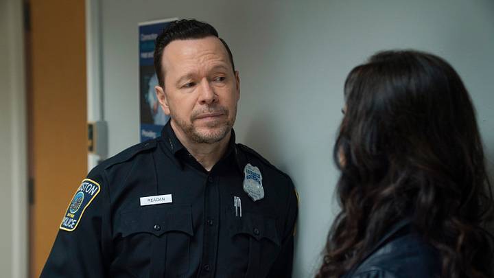 "Patrol" -- Coverage of the CBS Original Series BOSTON BLUE, scheduled to air on the CBS Television Network. Pictured: Donnie Wahlberg as Danny Reagan. 
