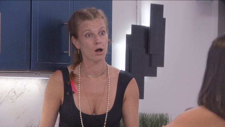 BIG BROTHER season 26 July 31, on the CBS Television Network and live streaming on Paramount+ and PlutoTV. Pictured: Lisa Weintraub. Photo: CBS ©2024 CBS Broadcasting, Inc. All Rights Reserved. Highest quality screengrab available.