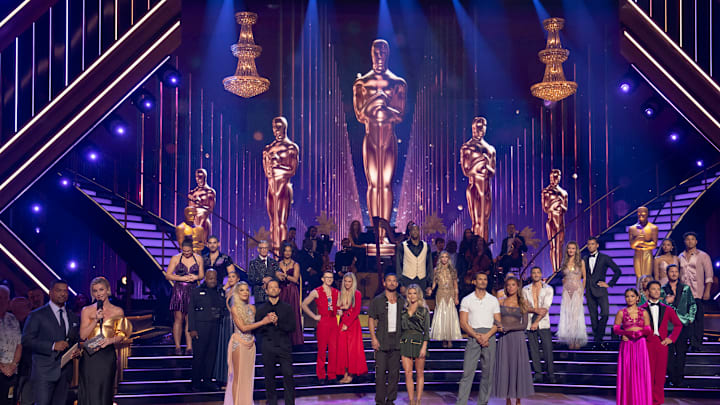 DANCING WITH THE STARS - ÒEpisode 3302Ó - Oscars¨ NightÓ Ð Hollywood glitz meets ballroom glamour when all 13 couples grace the stage with dazzling performances, dancing to iconic songs from Oscar¨-nominated films. TUESDAY, SEPT. 24 (8:00-10:01 p.m. ET) on ABC(Disney/Eric McCandless)
DANCING WITH THE STARS