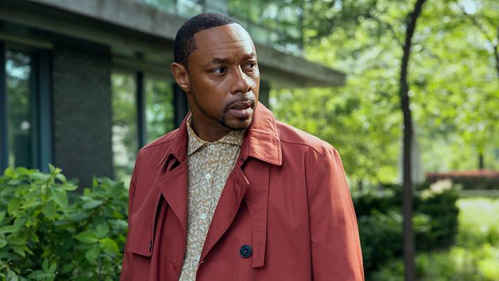 Karl Connolly (Dorian Missick) in 56 Days. Courtesy of Prime