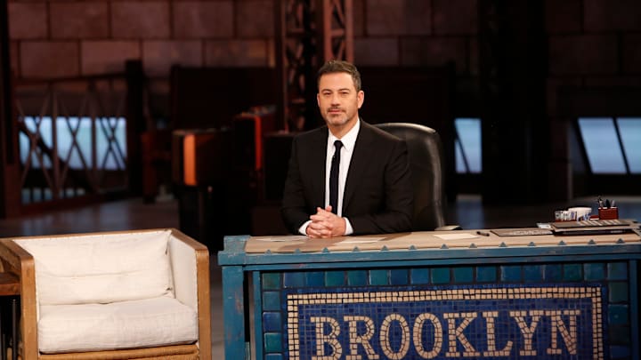 JIMMY KIMMEL LIVE! - "Jimmy Kimmel Live!" airs every weeknight at 11:35 p.m. EDT and features a diverse lineup of guests that include celebrities, athletes, musical acts, comedians and human interest subjects, along with comedy bits and a house band. The guests for Monday, October 21, included Bruce Springsteen ("Western Stars") and Alicia Keys. (ABC/Randy Holmes)
JIMMY KIMMEL