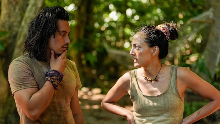 “He’s All That” – The classic SURVIVOR auction is back with a twist! One castaway bites into a little more than food, which leads to a game-changing opportunity. Then, another wild tribal council results in the first member of the jury, on SURVIVOR, Wednesday, Nov. 6 (8:00-9:30 PM, ET/PT) on the CBS Television Network, and available to stream on Paramount+ (live and on-demand for Paramount+ with SHOWTIME subscribers, or on-demand for Paramount+ Essential subscribers the day after the episode