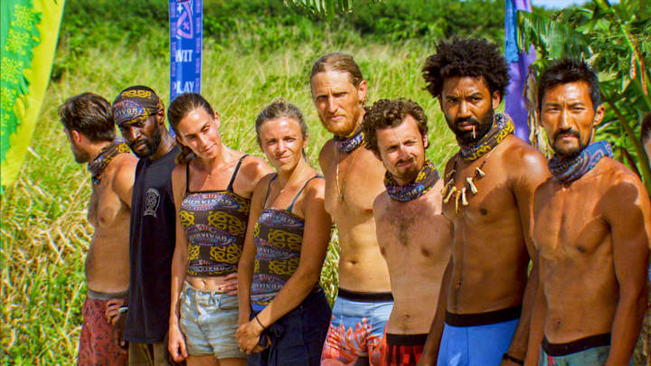"It All Boils Down to This" - Nick Wilson, Jeremy Collins, Kim Spradlin, Sophie Clarke, Tyson Apostol, Adam Klein, Wendell Holland and Yul Kwon on the three-hour season finale episode of SURVIVOR: WINNERS AT WAR, airing Wednesday, May 13th (8:00-11:00 PM, ET/PT) on the CBS Television Network. Photo: Screen Grab/CBS Entertainment ©2020 CBS Broadcasting, Inc. All Rights Reserved.