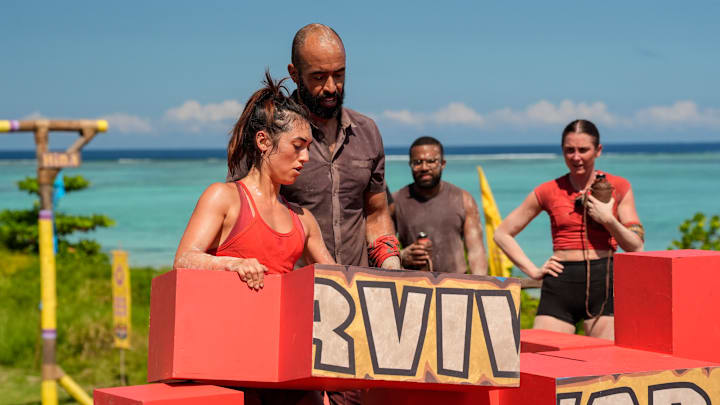 “Cinema” – Reality and hunger begin to take their toll as the castaways grapple with their limited resources to find food on the island. Generational differences come into sharp focus as some castaways find it challenging to keep up with the younger players’ current lingo. Then, a never-before-seen disadvantage appears in the game during this week’s immunity challenge, on SURVIVOR, Wednesday, Oct. 1 (8:00-9:30 PM, ET/PT) on the CBS Television Network, and available to stream on Paramount+ (live