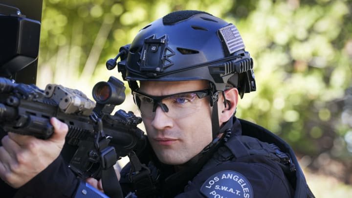 “Addicted” – The SWAT team races to stop a gunman targeting rehab centers and those he considers responsible for his brother’s death. Also, Deacon is caught off guard when his wife, Annie (Bre Blair), makes a parenting decision that has unexpected consequences for their daughter, on S.W.A.T., Friday, Feb. 3 (8:00-9:00 PM, ET/PT) on the CBS Television Network and available to stream live and on demand on Paramount+*. Pictured: Alex Russell as Jim Street. Photo: Bill Inoshita/Sony Pictures