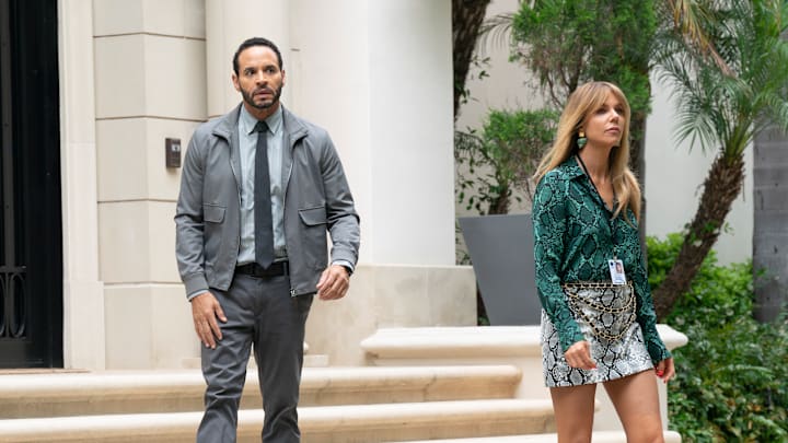 HIGH POTENTIAL - ÒSurvival ModeÓ - Morgan is excited to get her official LAPD badge despite KaradecÕs reluctance. The detectives work tirelessly on an emotional missing children case, which hits close to home for Morgan and sends her mind into overdrive. TUESDAY, OCT. 15 (10:01-11:00 p.m. EDT) on ABC. (Disney/Nicole Weingart) 
DANIEL SUNJATA, KAITLIN OLSON