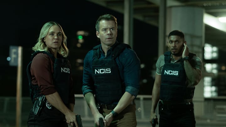 “Truth Sabre” – NCIS: Sydney is thrown into the murky world of online conspiracies after a car owned by a U.S. Navy cyber engineer explodes just as her teenage daughter was about to take a driving lesson, on NCIS: SYDNEY, Friday, Feb. 28 (8:00-9:00 PM, ET/PT) on the CBS Television Network, and streaming on Paramount+ (live and on demand for Paramount+ with SHOWTIME subscribers, or on demand for Paramount+ Essential subscribers the day after the episode airs)*. L-R: Tuuli Narkle as AFP Liaison