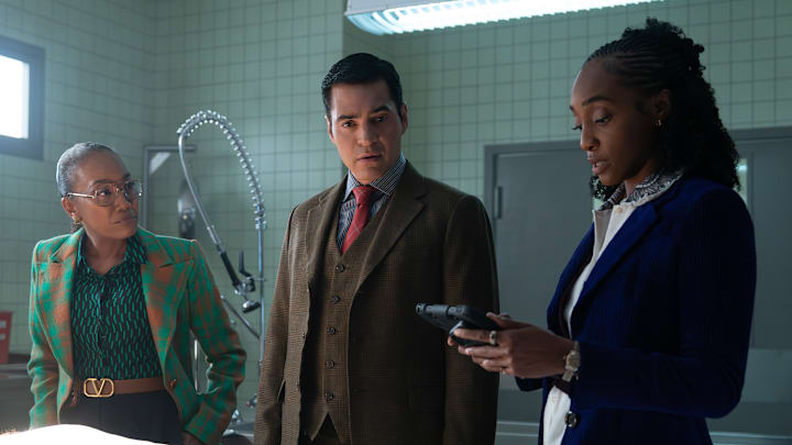 WILL TRENT - “Nice to Meet You, Malcolm” - As Angie and Ormewood track animal-masked thieves across a string of multimillion-dollar heists, Will and Faith investigate the murder of a high-end matchmaking mogul. Meanwhile, Faith meets a mysterious man who is more than he seems. TUESDAY, FEB. 3 (8:00-9:00 p.m. EST) on ABC. (Disney/Daniel Delgado Jr.) 
SONJA SOHN, RAMÓN RODRIGUEZ, IANTHA RICHARDSON