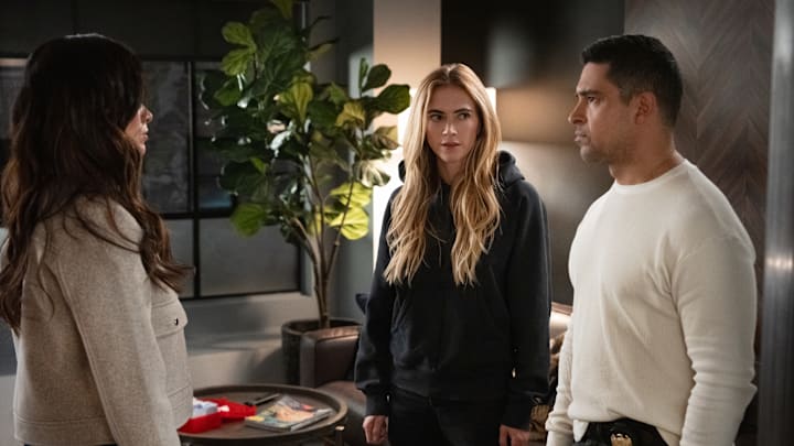 “Her” – On her first NCIS: Elite mission, Knight is given orders to hunt down and arrest Eleanor Bishop after the former member of the NCIS team is designated a wanted cyber-terrorist. In need of someone to trust, Bishop turns to Torres, and the two come face to face for the first time since she abruptly left nearly five years ago, on the CBS Original series NCIS, Tuesday, March 3 (8:00-9:00 PM, ET/PT) on the CBS Television Network, and streaming on Paramount+ (live and on demand for Paramount+