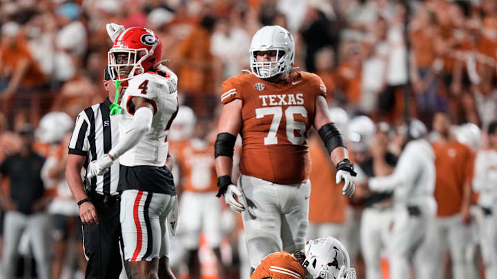 Georgia Bulldogs, Texas football