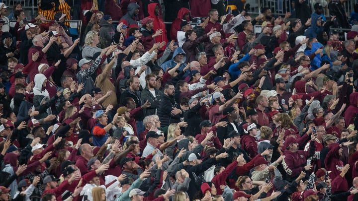 FSU fans had plenty to chop about in the 4th quarter as the Louisville Cardinals faced off against