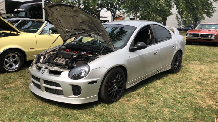 The Dodge Neon SRT-4: An under-appreciated performance compact gets its due at the General Motors Design staff car show during Dream Cruise week.General Motors Design 21