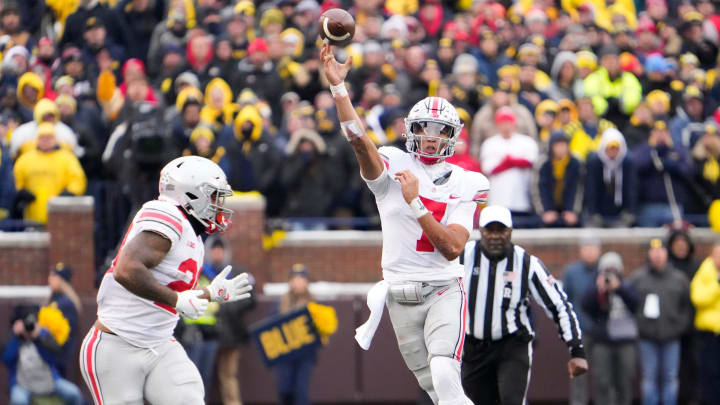 Ohio State Buckeyes quarterback C.J. Stroud.