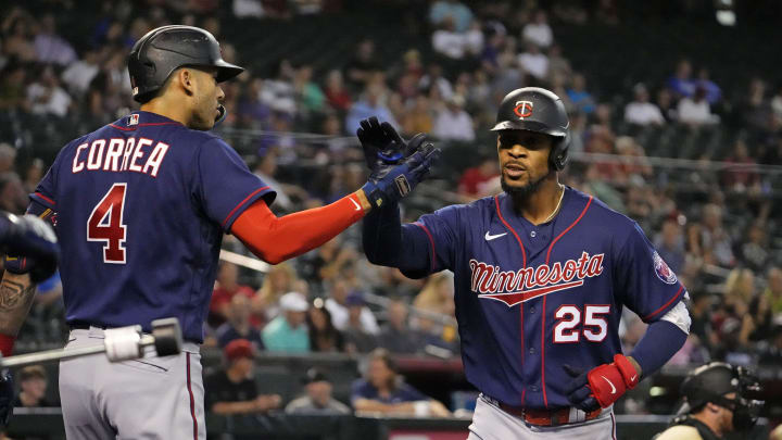 Minnesota Twins center fielder Byron Buxton.