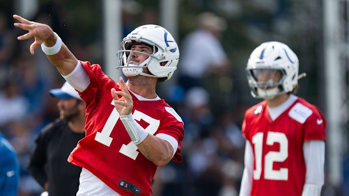 Indianapolis Colts quarterback Daniel Jones