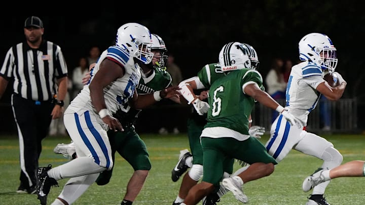 Leominster faces off against Saint John's Prep on Friday night at 6:00 p.m. in the Division 1 playoffs. 