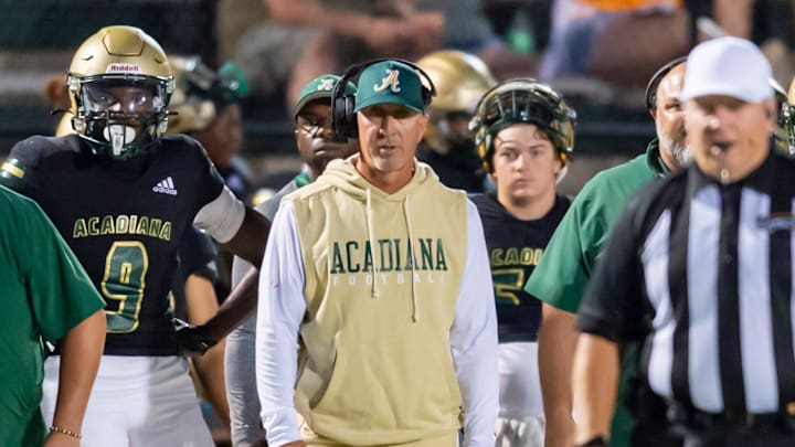 Acadiana coach Doug Dotson goes for the road win at St. Augustine