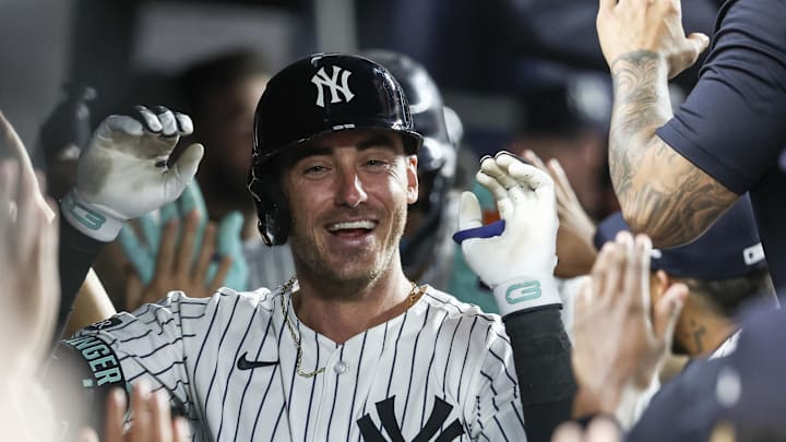 Cody Bellinger's three-homer night was very nearly a four-homer night. Cody Bellinger's three-homer night was very nearly a four-homer night.