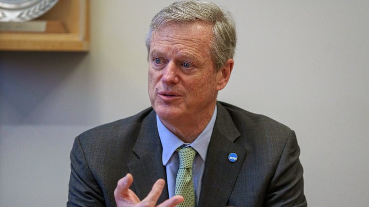 NCAA president Charlie Baker speaks with Sports Illustrated on a host of issues facing college sports.