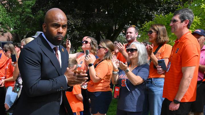 Four-star OT Quinston Howard, a top-250 national prospect in the 2028 class, eyes a visit to Syracuse football.