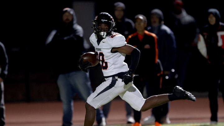 Jamar Searcy absolutely was dominant in the postseason, with 718 total yards and 5 TDs in four games, leading Pittsburg to a third straight NCS D1 title. 