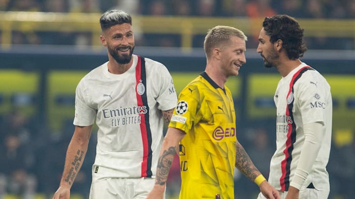 Olivier Giroud and Marco Reus clash in El Tráfico with their new clubs