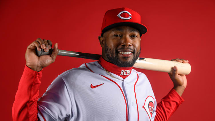 Ronnie Dawson at Cincinnati Reds Photo Day.