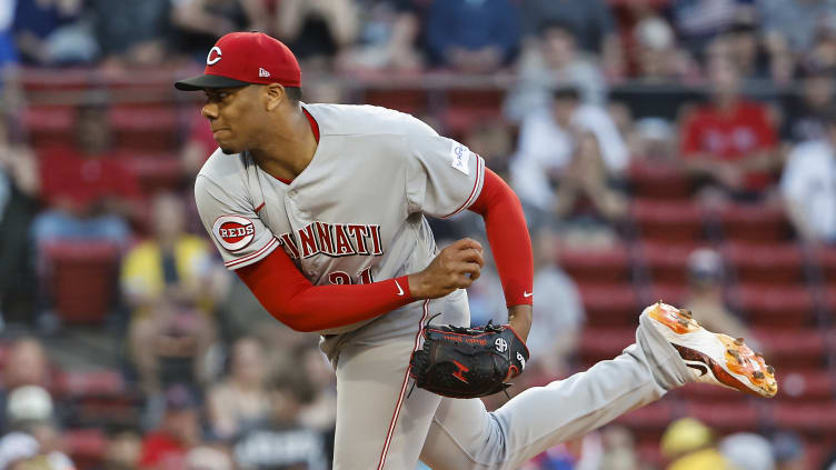 Cincinnati Reds starting pitcher Hunter Greene