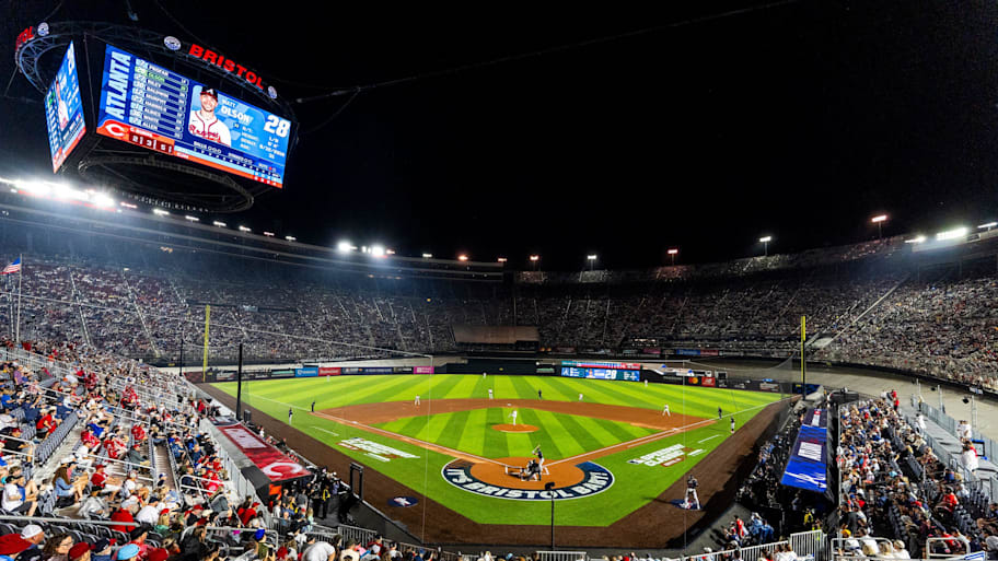 The MLB Speedway Classic was delayed until Sunday due to rain.  | Brianna Paciorka/News Sentinel / USA TODAY NETWORK via Imagn Images