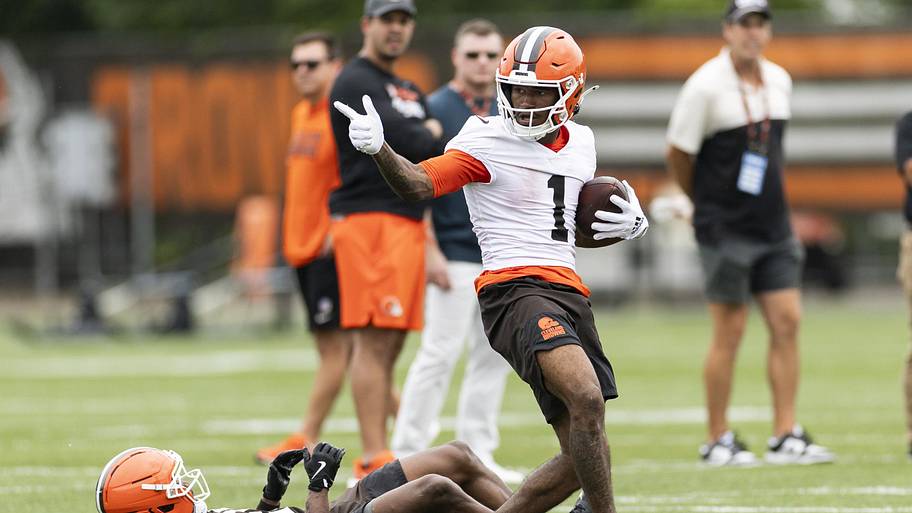 KC Concepcion has looked good in his early work with the Browns.