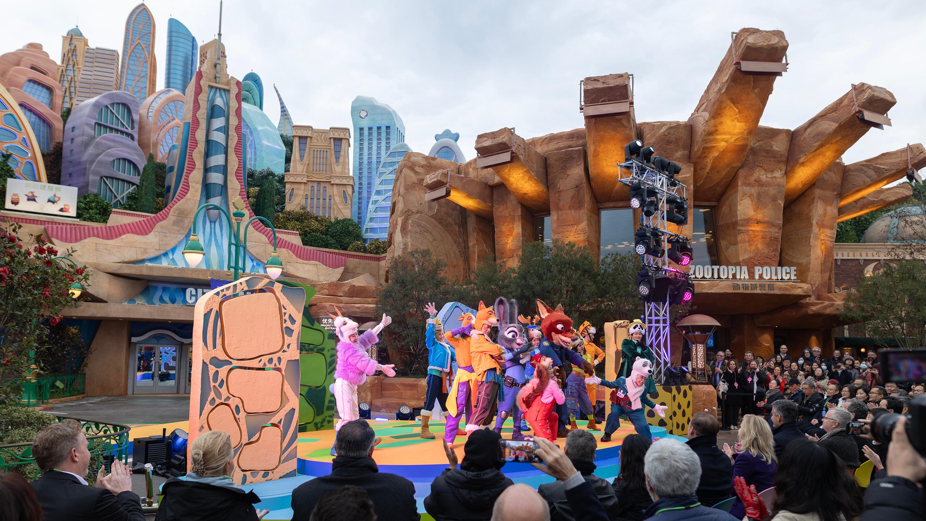 Check out the stunning new AA shown at the Zootopia land opening