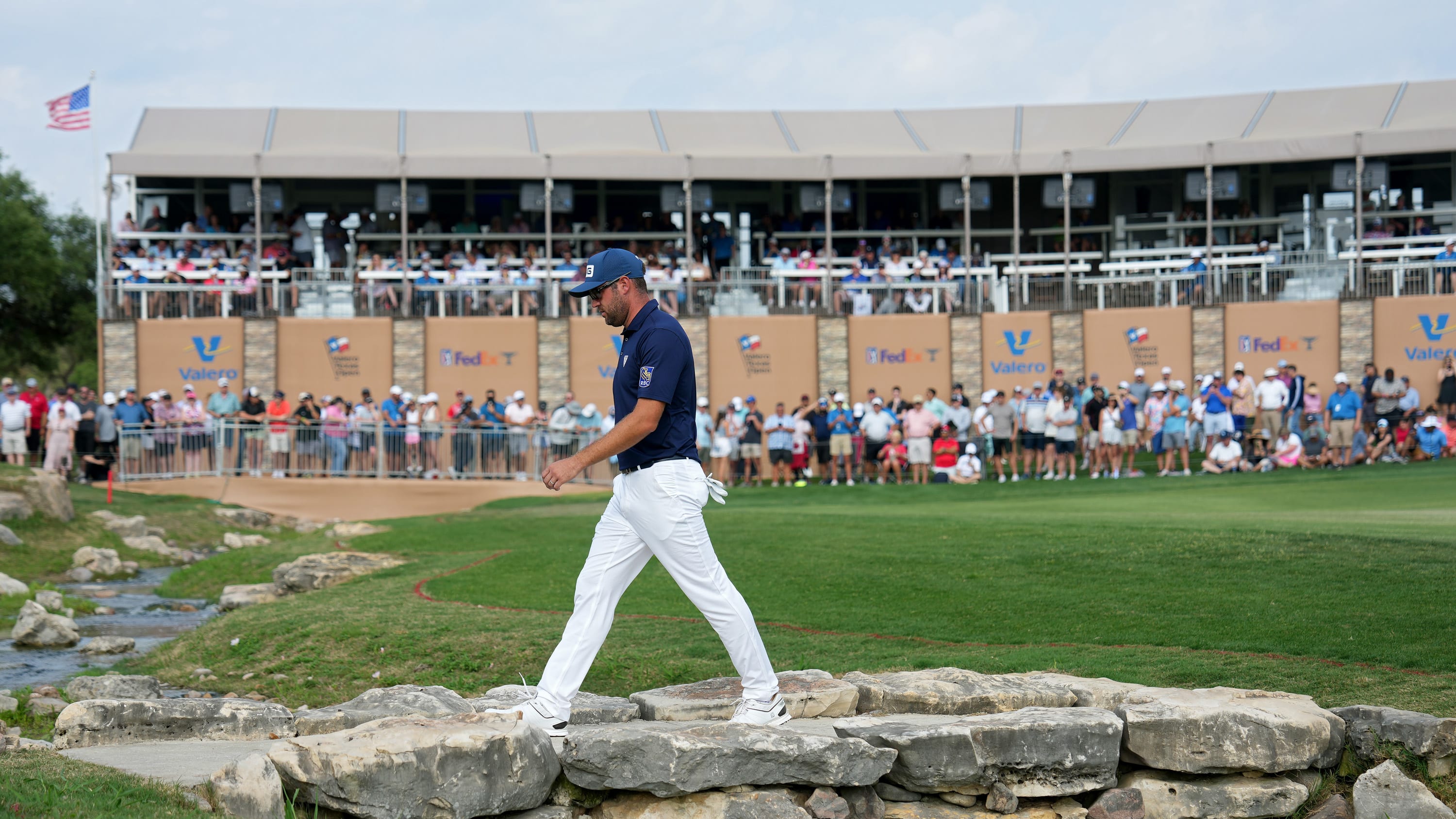 Corey Conners is pictured at the 2023 Valero Texas Open