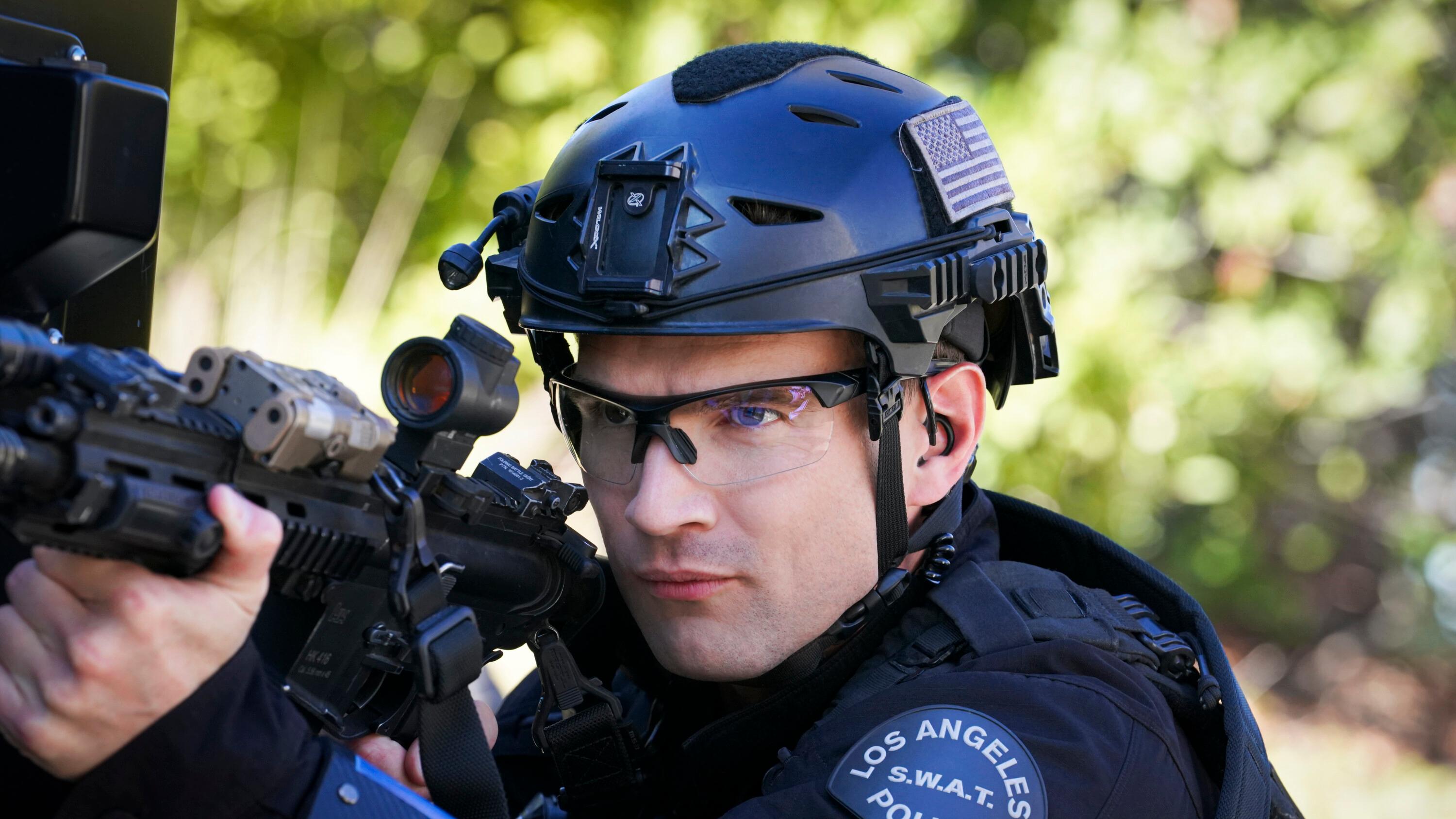 Alex Russell is likely coming back for SWAT Season 8