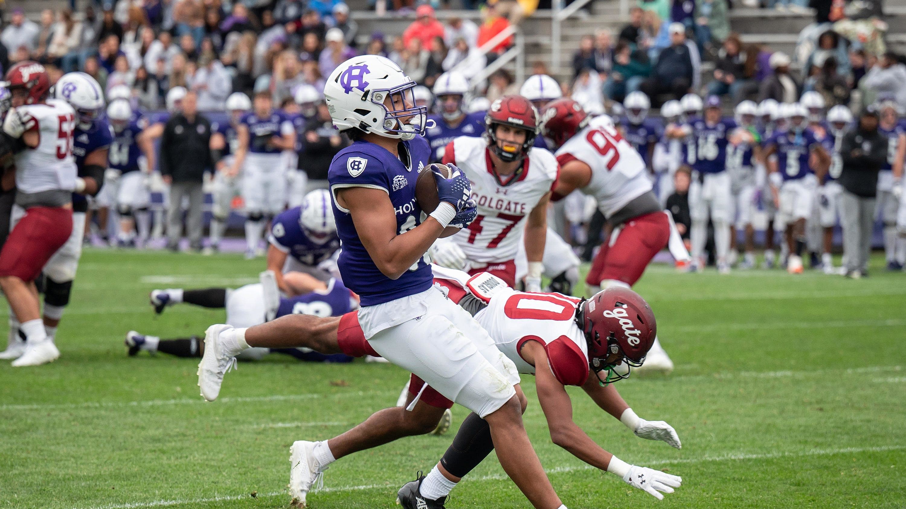 2024 NFL Draft Prospect: Holy Cross WR Jalen Coker Stars as Top FCS Talent