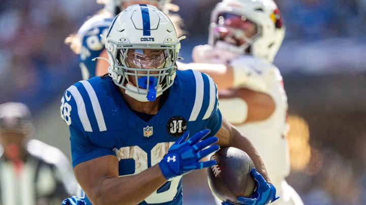 Bet on Jonathan Taylor to go over his rushing yards total against the Chargers in NFL Week 7 action.