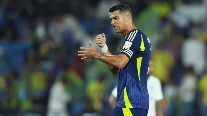 Cristiano Ronaldo dans le match Al Nassr vs Al Hilal : Saudi Super Cup Final