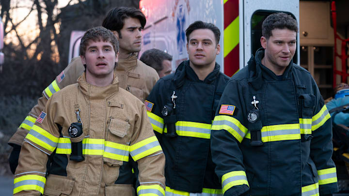 9-1-1: NASHVILLE - “Spirit of the Games” - ABC - MICHAEL PROVOST, HUNTER MCVEY, RYAN GUZMAN, OLIVER STARK