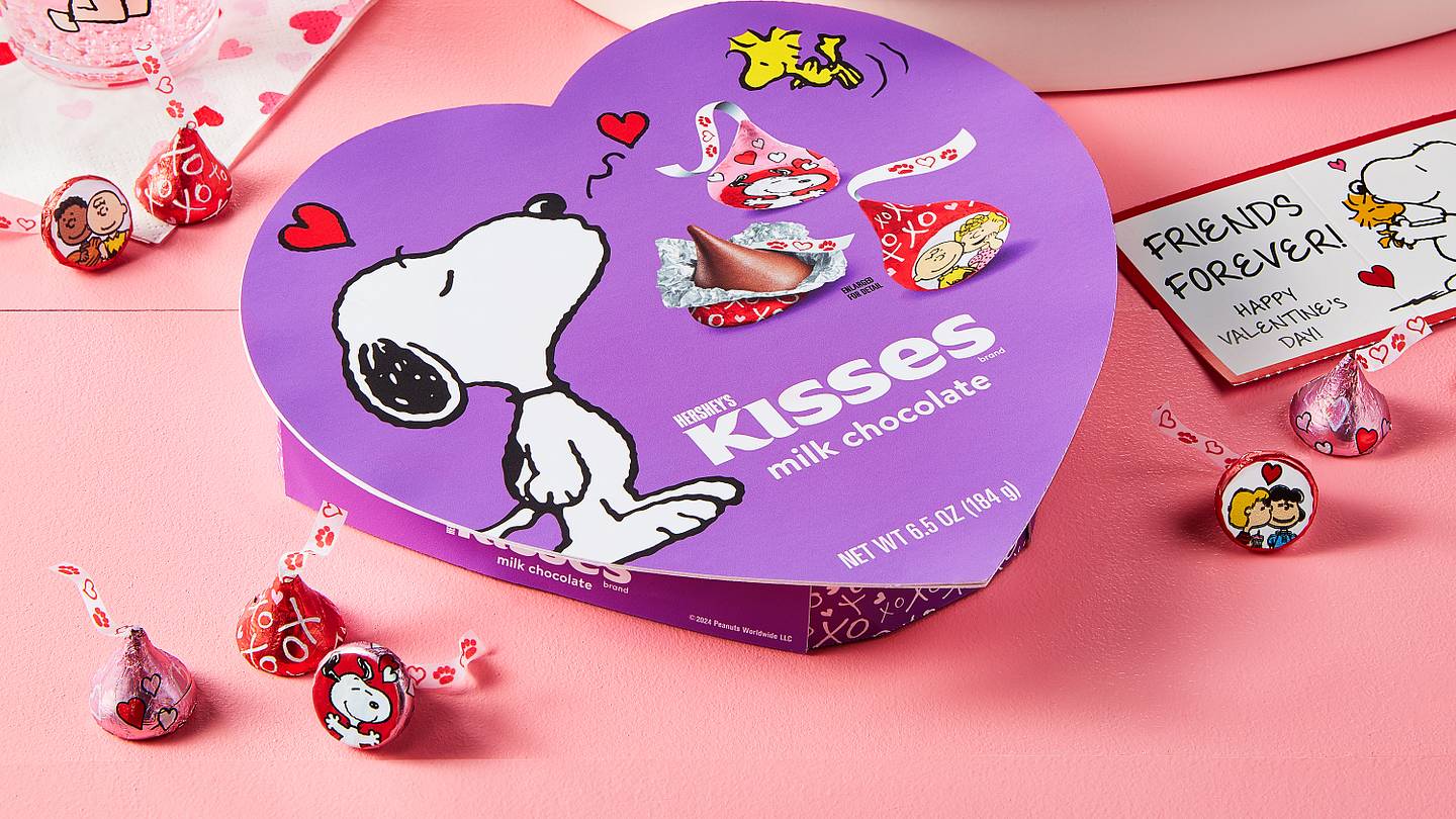 Grab some adorable Snoopy merch from Hershey's Chocolate World
